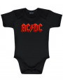 AC DC Baby Grow Logo colour