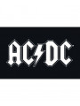 AC/DC Baby Rock Bib logo white