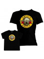 Duo Rockset Guns N' Roses Mother's T-shirt & Guns N' Roses T-shirt Baby