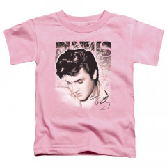 Elvis Presley Kids T-Shirt Pink Elvis Face