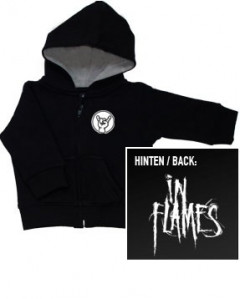 In Flames Kids Hoody Zip Logo (print on demand)