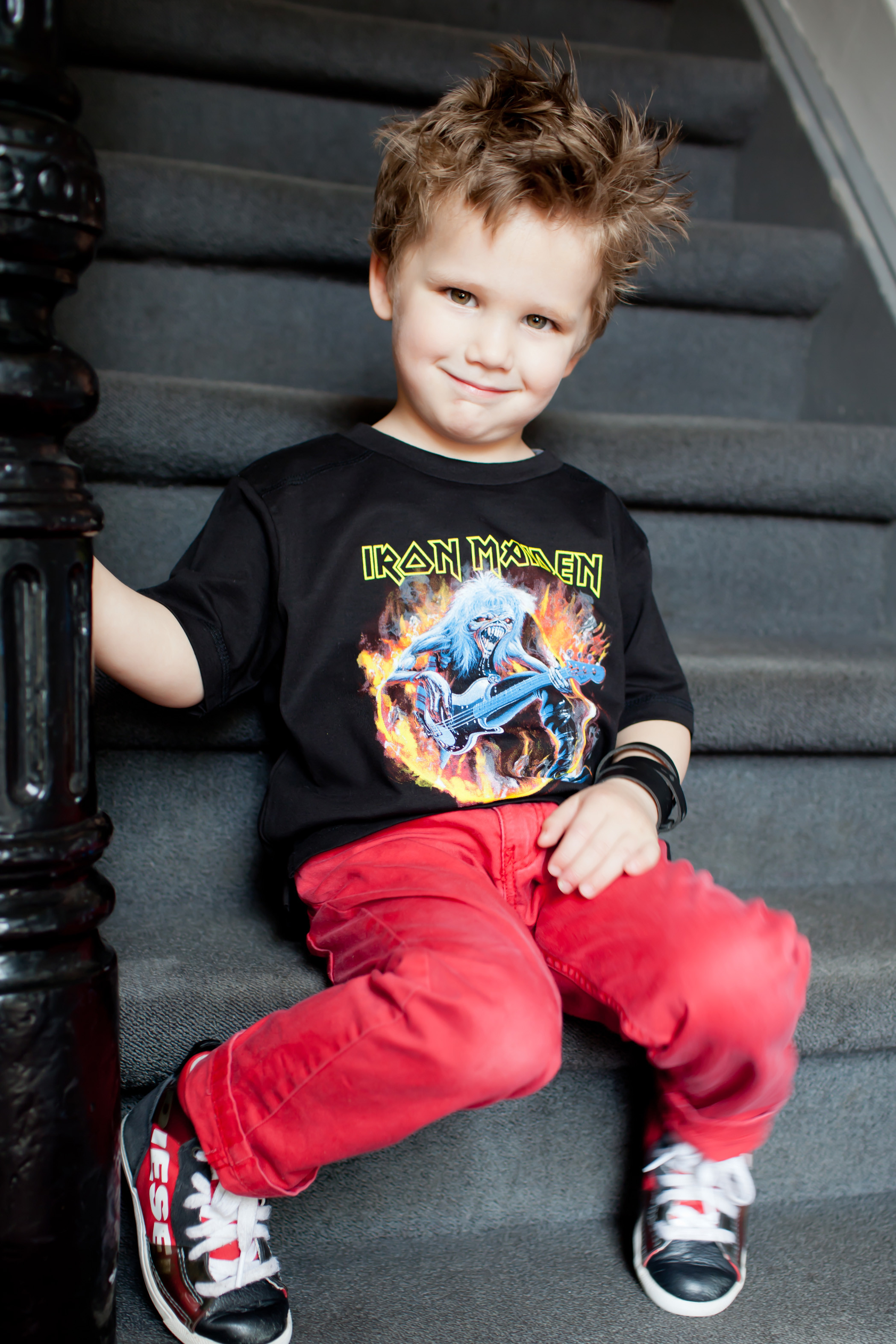 Iron Maiden Kids T-shirt FLF