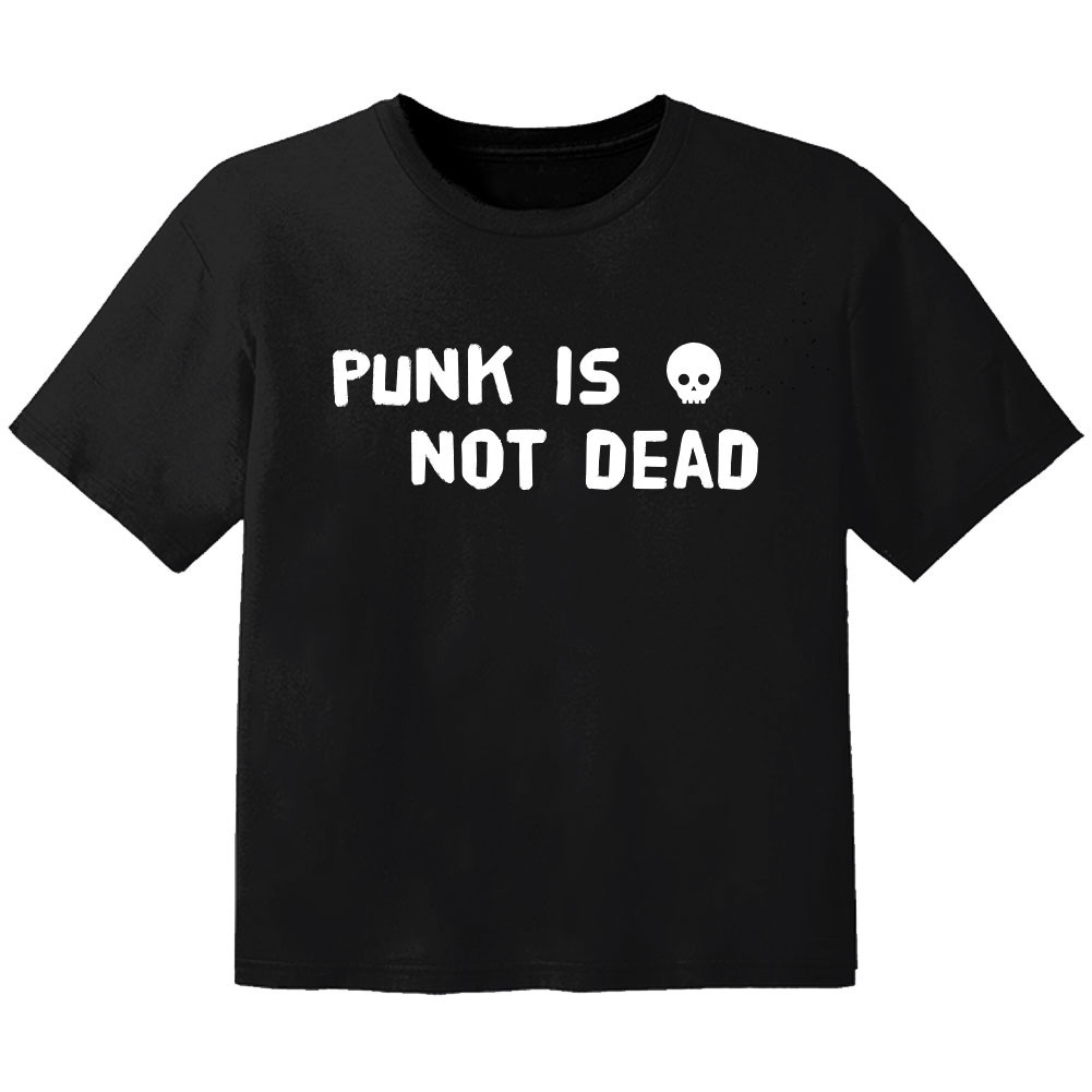 punk baby t-shirt punk is not dead