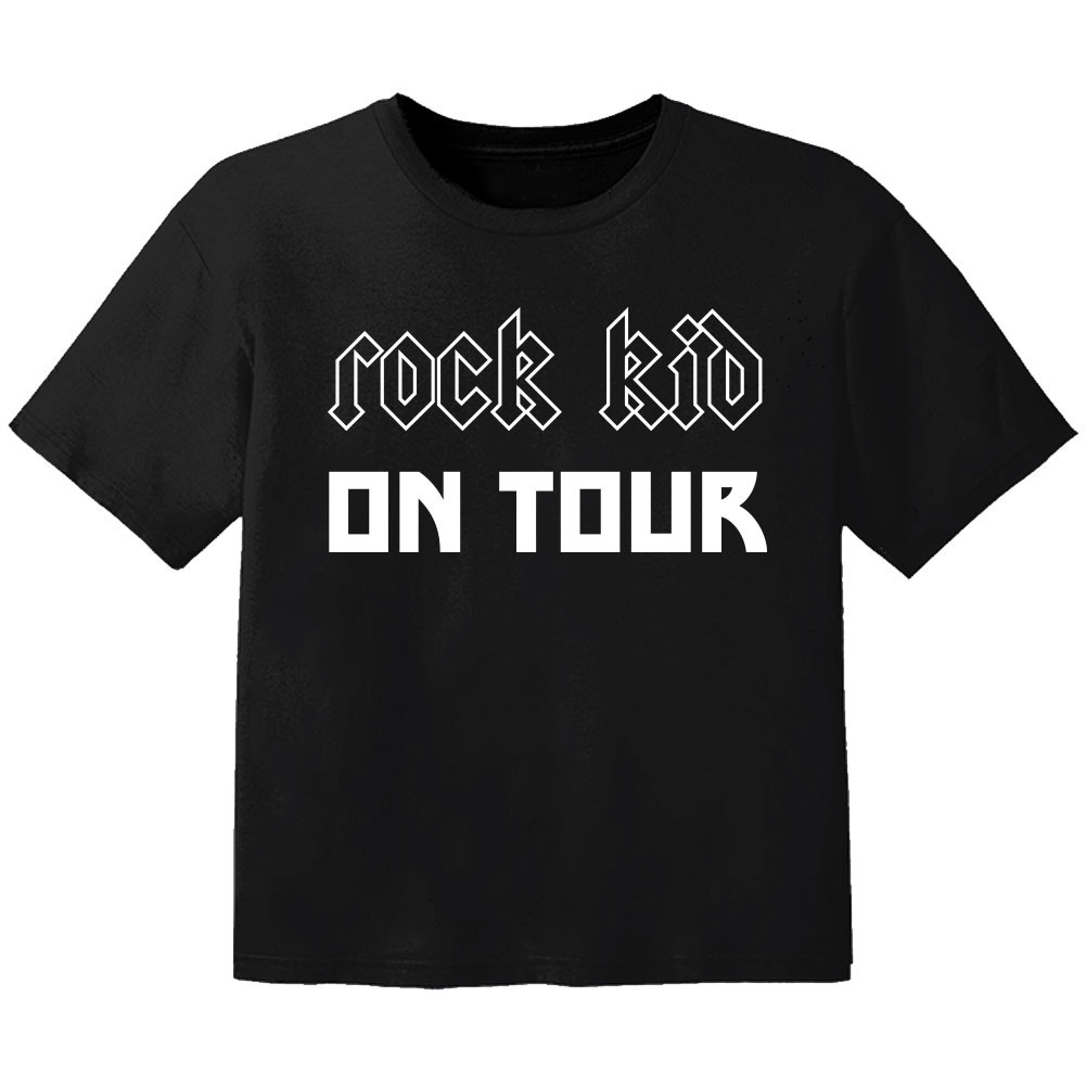 rock baby t-shirt rock kid on tour