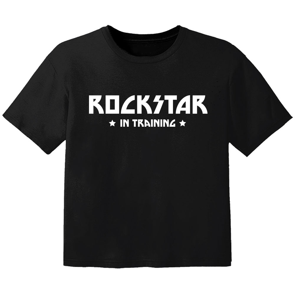 rockstar in training kids t shirt
