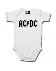 ACDC Baby Grow AC/DC White
