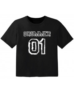 rock baby t-shirt drummer 01
